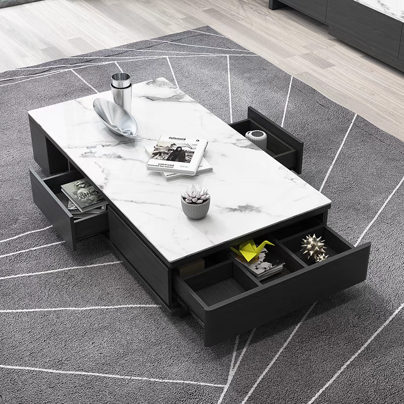 Modern Space Saving Coffee Table and TV Stand