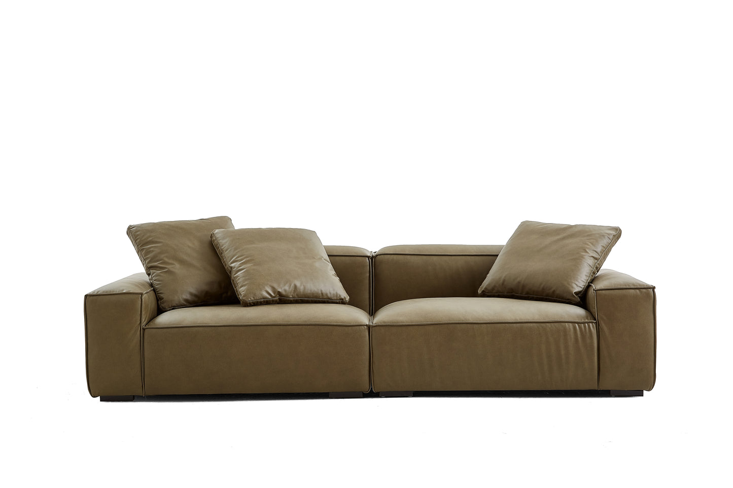 Italian Light Luxury 4-Seater Linear Sofa