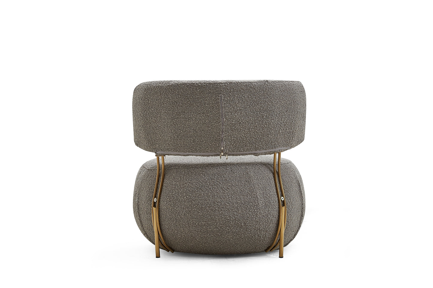 Fashion round Upholstered Boucle Leisure Chair