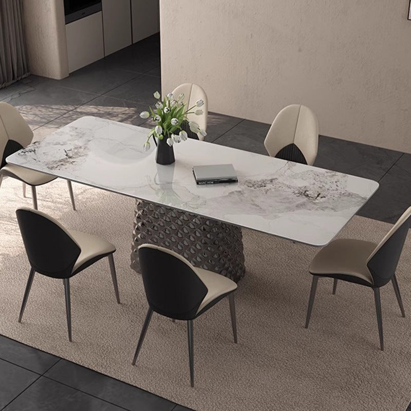 Luxury Home Furniture Stainless Steel Dining Table