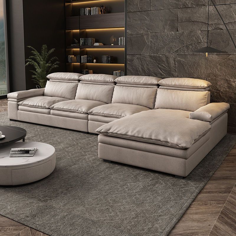 Technology Fabric Sectional Sofa With Chaise