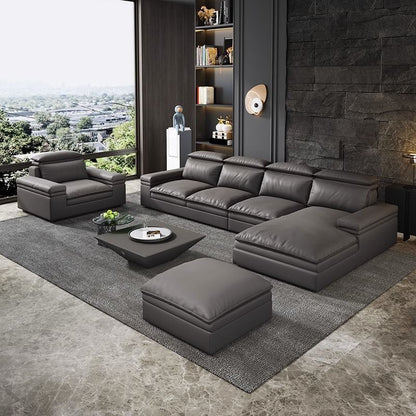 Technology Fabric Sectional Sofa With Chaise