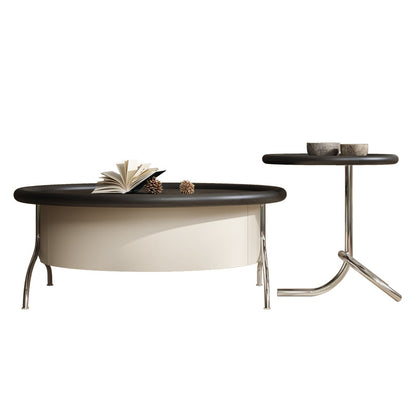 Modern Style MDF Wooden 2 Pieces Coffee Table Set