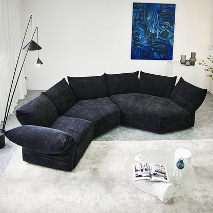 Italian Design Petal Shaped Sectional Sofa