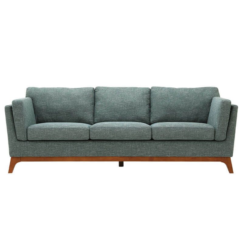 Home Fabric Comfortable 3 Seaters Sofa