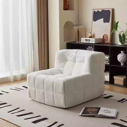 Compressed accent chair for living room