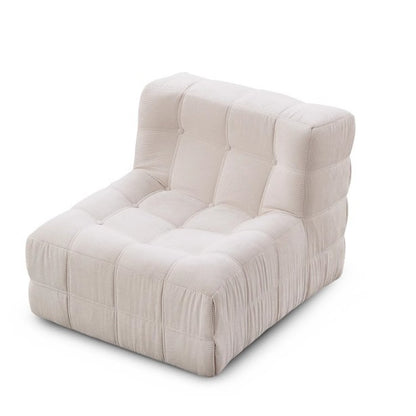 Compressed accent chair for living room