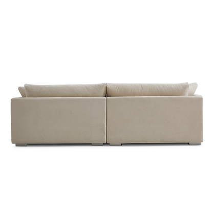 Upholstered Fabric 4 Seater Sofa